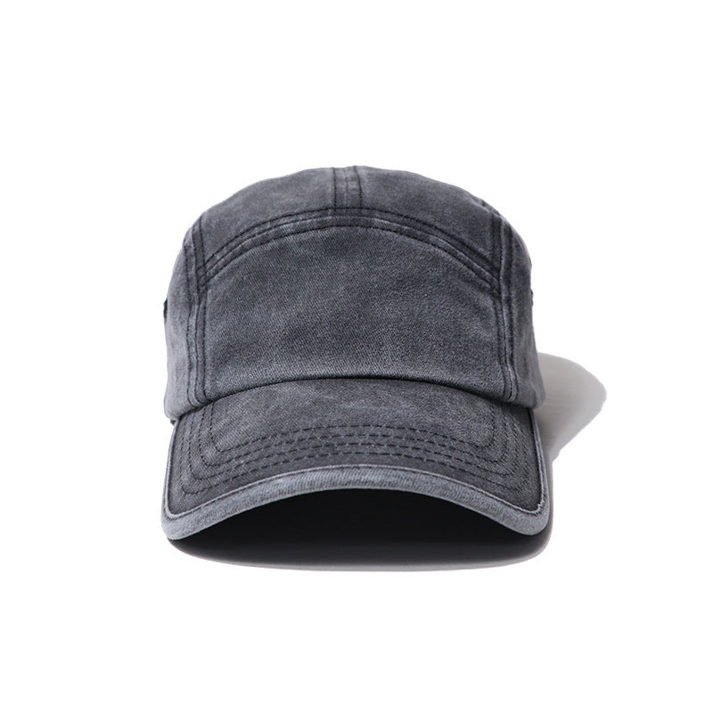 Men's And Women's Old Five-piece Baseball Caps Washed Retro