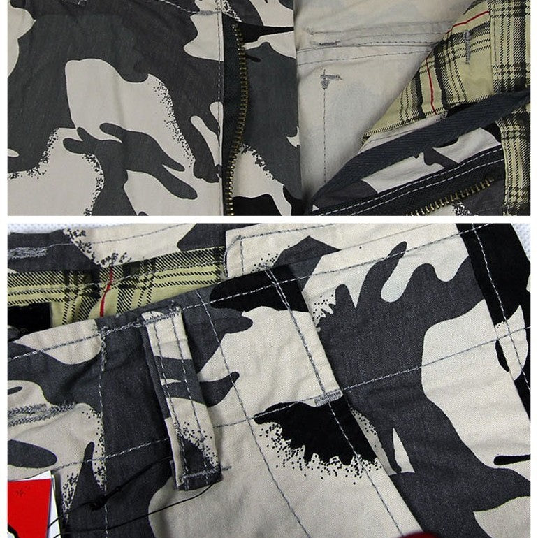 Men's Battlefield Multi-pocket Camouflage Pants Outdoor