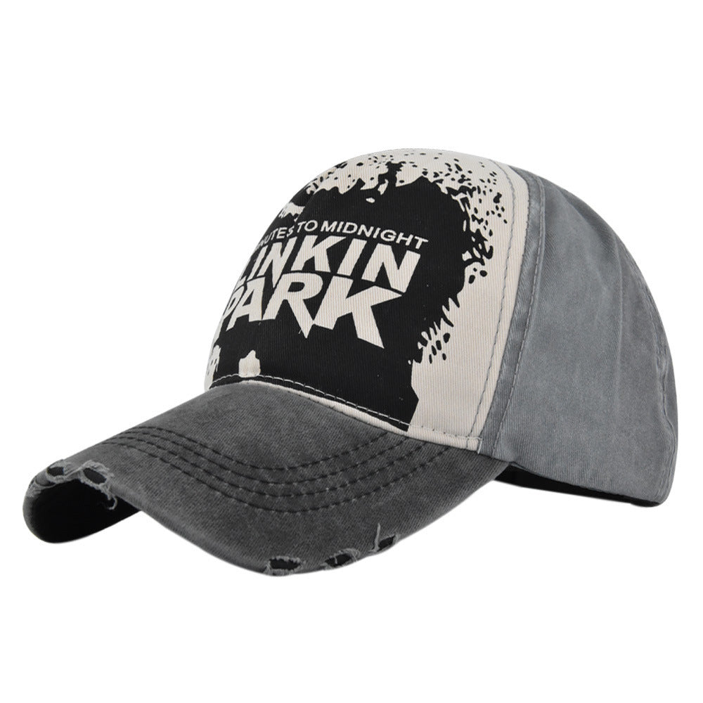 US Route 66 Embroidered Baseball Cap Three-dimensional Embroidery