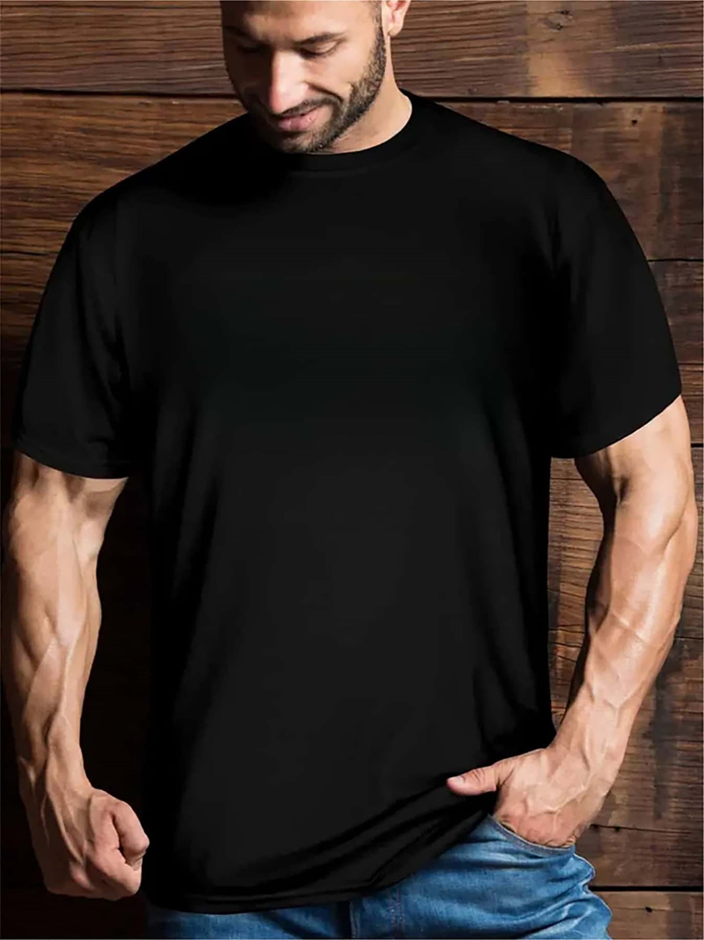 Stylish Skull Graphic Tee - Soft, Breathable, Short Sleeve Crew Neck T-Shirt For Men - Perfect Summer Outdoor Wear