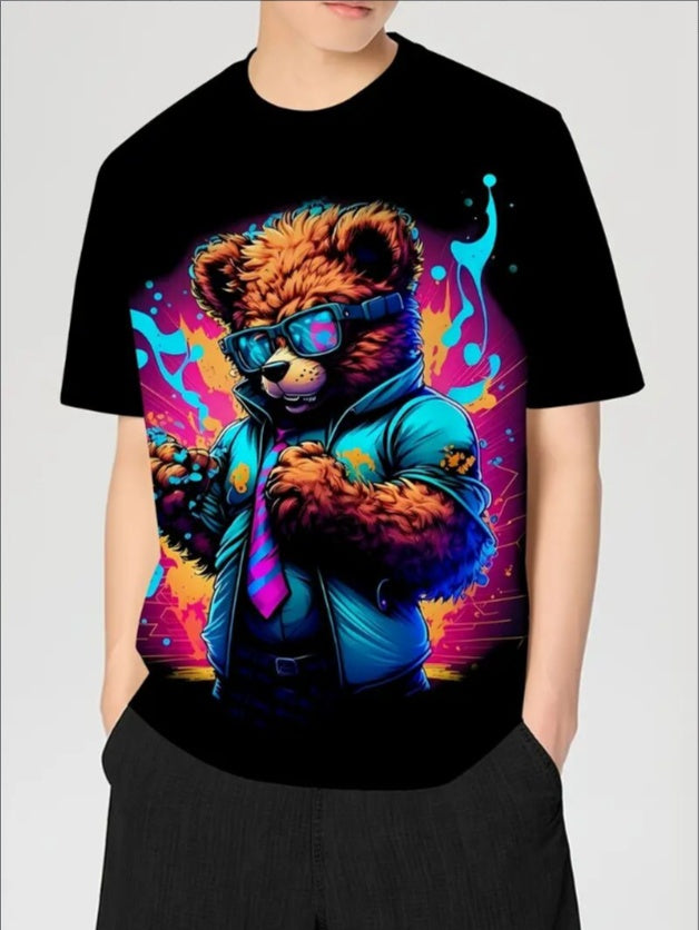 Men's Printed Short Sleeve T-Shirt